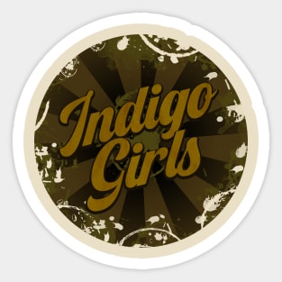 indigo girls Sticker